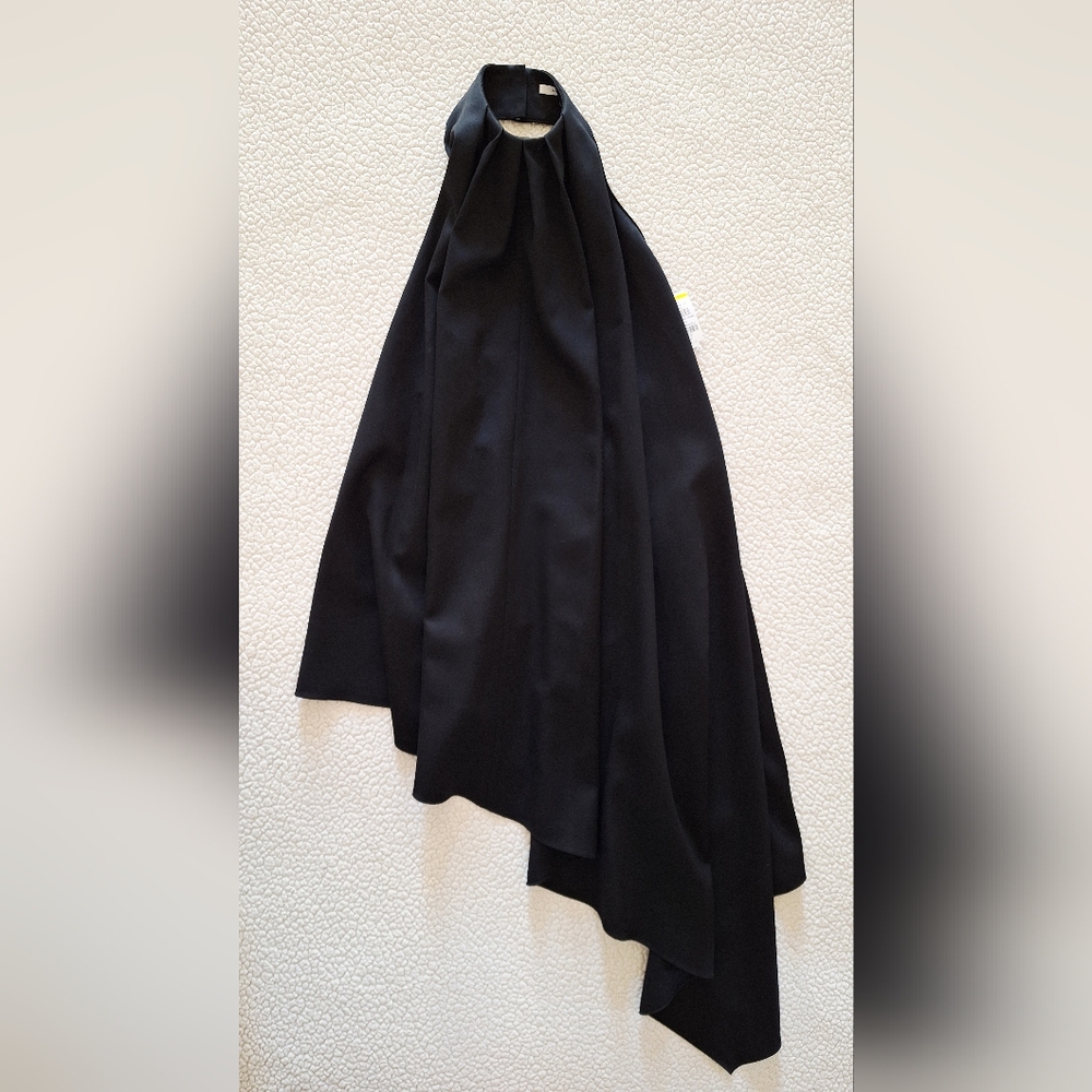 GIVENCHY Asymmetric Draped Sleeveless Wool Cocktail Dress FR 36 US 4 Org $3,450 - Picture 8 of 16